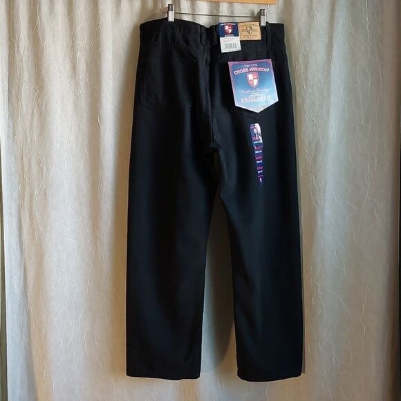 Cross & Windsor Black Jeans Straight Leg - Picture 2 of 7